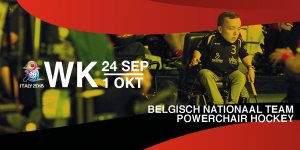 Team Belgium Powerchair Hockey | WK2018 banner
